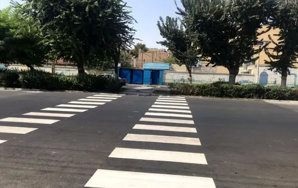 ایمن سازی معابر منتهی به مدارس جنوب پایتخت با خط کشی محوری 30 هزار متر طول