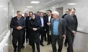 سرپرست صندوق بازنشستگی کشوری از بیمارستان شریعتی بازدید کرد