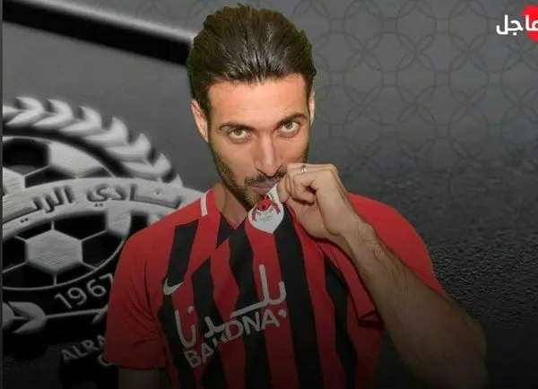 واکنش شجاع خلیل زاده به بوسیدن لوگوی الریان